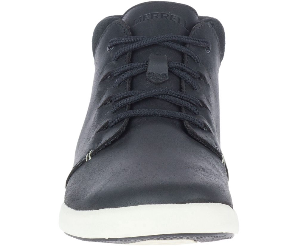 Merrell Boots Black - Freewheel 2 Chukka - Mens 08UAFBNYS